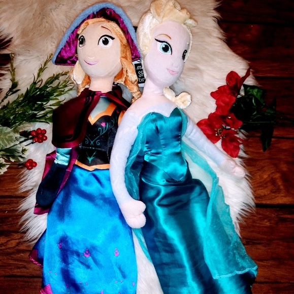 giant frozen doll